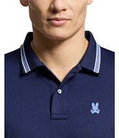 Psycho Bunny Forrest Sport Pique Short Sleeve Polo Shirt