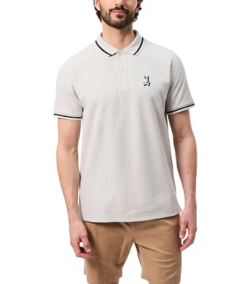 Psycho Bunny Groves Pique Short Sleeve Polo Shirt