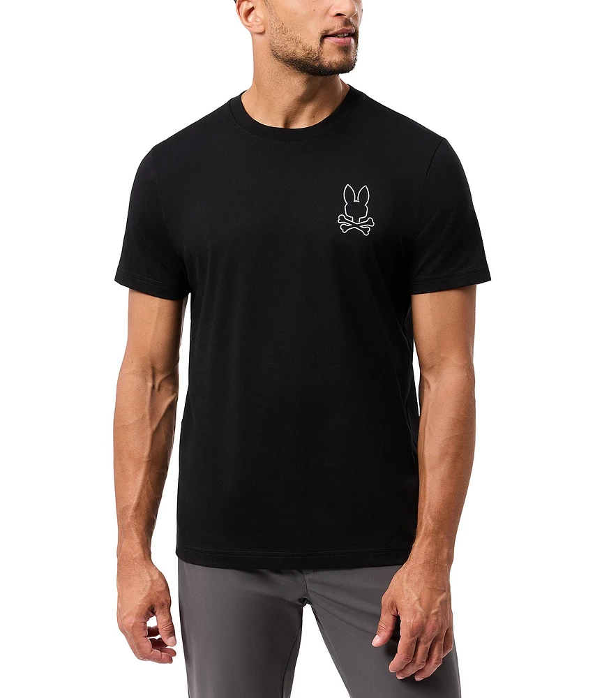 Psycho Bunny Hamilton Embroidered Logo Short Sleeve T-Shirt