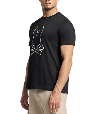 Psycho Bunny Hamilton Large Graphic Short Sleeve T-Shirt