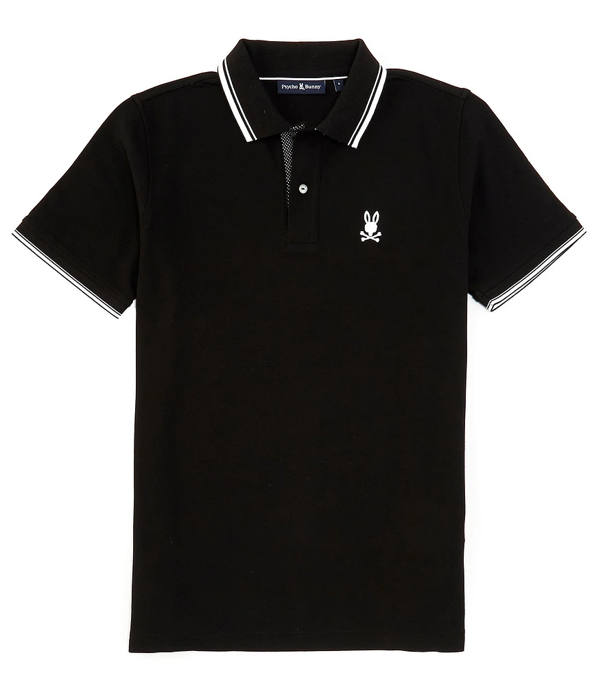 Psycho Bunny Hamilton Pique Short Sleeve Polo Shirt