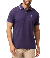 Psycho Bunny Hamilton Pique Short Sleeve Polo Shirt