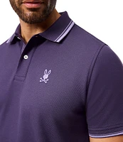 Psycho Bunny Hamilton Pique Short Sleeve Polo Shirt