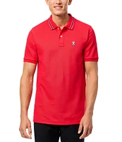 Psycho Bunny Jax Pique Short Sleeve Polo Shirt