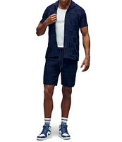 Psycho Bunny Kelvin Towel Terry Cloth 8.5#double; Inseam Shorts