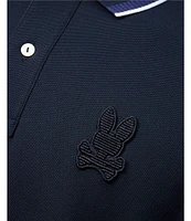 Psycho Bunny Kingston Pique Short Sleeve Polo Shirt