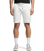Psycho Bunny Levanzo Embroidered French Terry 8#double; Inseam Shorts