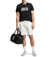 Psycho Bunny Levanzo Embroidered French Terry 8#double; Inseam Shorts