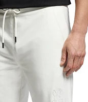 Psycho Bunny Levanzo Embroidered French Terry 8#double; Inseam Shorts