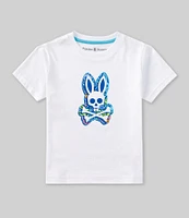 Psycho Bunny Little Boys 2T-6 Short Sleeve Clifton Graphic T-Shirt