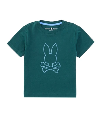 Psycho Bunny Little Boys 2T-6 Short Sleeve Hamilton Graphic T-Shirt