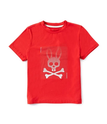 Psycho Bunny Little Boys 2T-6 Short Sleeve Maxwell Sport Graphic T-Shirt