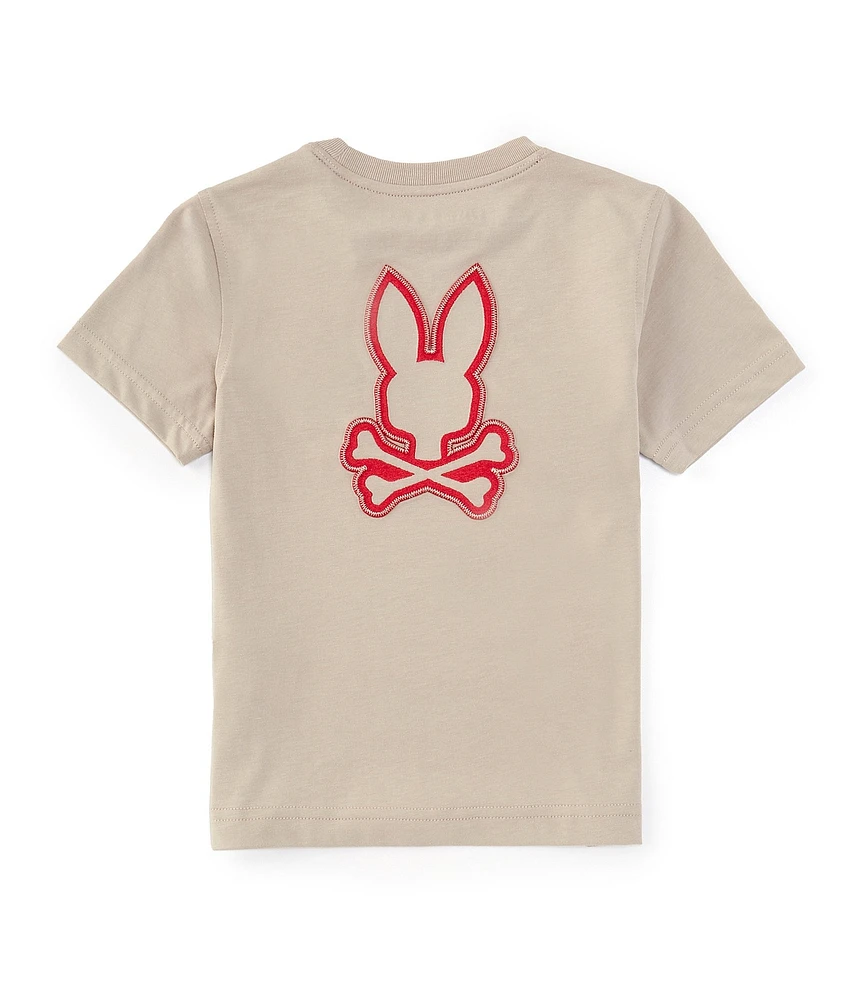 Psycho Bunny Little Boys 2T-6 Short Sleeve Walter Graphic T-Shirt