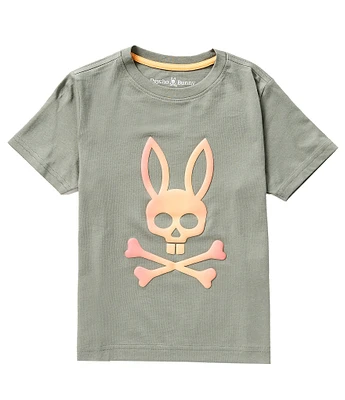 Psycho Bunny Little Boys 5-6 Short Sleeve Norwood Graphic T-Shirt