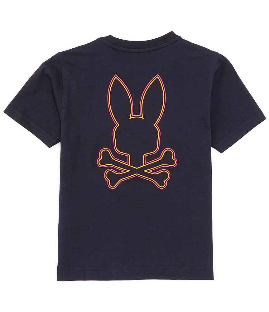 Psycho Bunny Little Boys 5-6 Short Sleeve Wasterlo Graphic T-Shirt