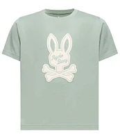 Psycho Bunny Little/Big Boys 5-20 Short Sleeve Derek Graphic T-Shirt
