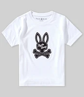 Psycho Bunny Little/Big Boys 5-20 Short Sleeve Derek Graphic T-Shirt
