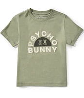 Psycho Bunny Little/Big Boys 5-20 Short-Sleeve Goldie Graphic Tee
