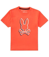 Psycho Bunny Little/Big Boys 7-20 Short Sleeve Bellaire Graphic T-Shirt