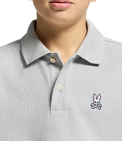 Psycho Bunny Little/Big Boys 7-20 Short Sleeve Classic Pique Polo Shirt