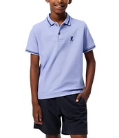 Psycho Bunny Little/Big Boys 7-20 Short Sleeve Pique Polo Shirt