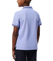 Psycho Bunny Little/Big Boys 7-20 Short Sleeve Pique Polo Shirt