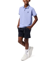 Psycho Bunny Little/Big Boys 7-20 Short Sleeve Pique Polo Shirt