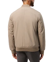 Psycho Bunny Long Sleeve Spruce Bomber Jacket