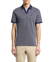 Psycho Bunny Mackay Jacquard Short Sleeve Polo Shirt