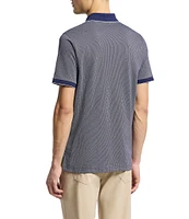 Psycho Bunny Mackay Jacquard Short Sleeve Polo Shirt
