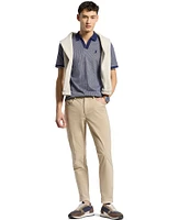 Psycho Bunny Mackay Jacquard Short Sleeve Polo Shirt