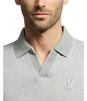 Psycho Bunny Mackay Jacquard Short Sleeve Polo Shirt