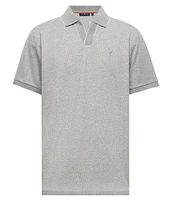 Psycho Bunny Mackay Jacquard Short Sleeve Polo Shirt