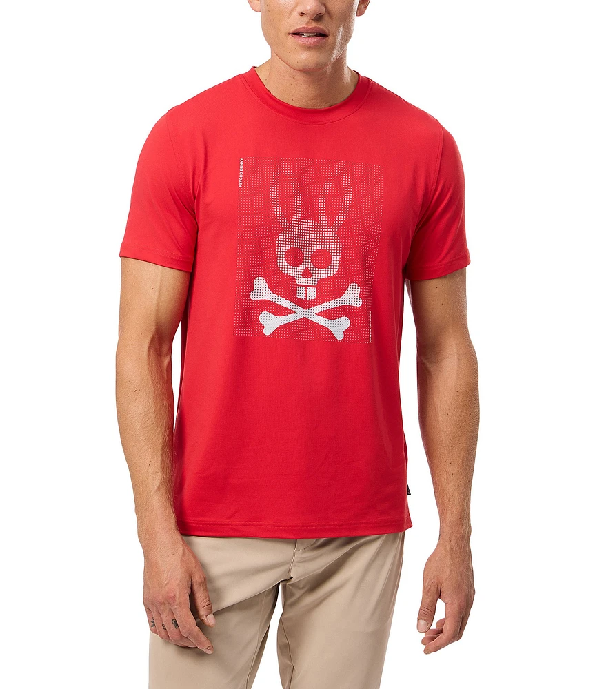 Psycho Bunny Maxwell Sport Graphic Short Sleeve T-Shirt