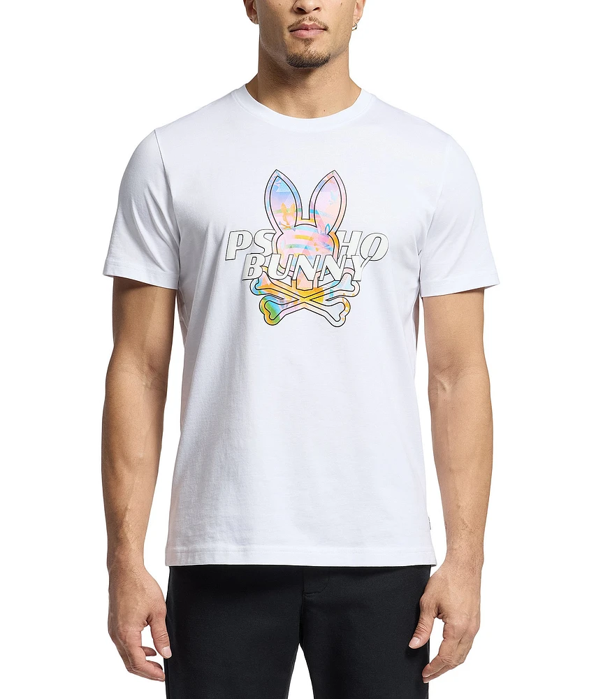 Psycho Bunny Milos Graphic Short Sleeve T-Shirt