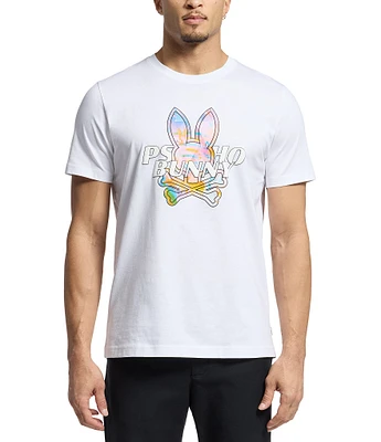 Psycho Bunny Milos Graphic Short Sleeve T-Shirt