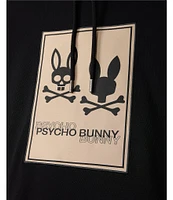 Psycho Bunny Monroe Twill Patch Fleece Hoodie