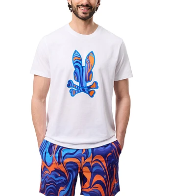 Psycho Bunny Nevada Graphic Short Sleeve T-Shirt