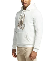 Psycho Bunny New Castle French Terry Large Embroidered Logo Hoodie