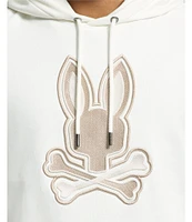 Psycho Bunny New Castle French Terry Large Embroidered Logo Hoodie