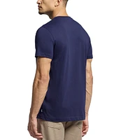Psycho Bunny New Castle Graphic Short Sleeve Large Embroidered Logo T-Shirt