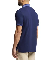 Psycho Bunny New Castle Pique Short Sleeve Contrast Collar Polo Shirt