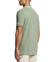 Psycho Bunny New Castle Pique Short Sleeve Contrast Collar Polo Shirt