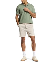 Psycho Bunny New Castle Pique Short Sleeve Contrast Collar Polo Shirt