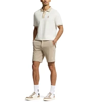 Psycho Bunny New Castle Pique Short Sleeve Contrast Collar Polo Shirt