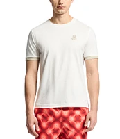 Psycho Bunny New Castle Short Sleeve Mini Embroidered Logo T-Shirt