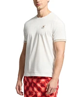 Psycho Bunny New Castle Short Sleeve Mini Embroidered Logo T-Shirt