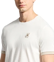 Psycho Bunny New Castle Short Sleeve Mini Embroidered Logo T-Shirt