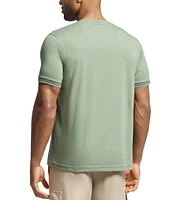 Psycho Bunny New Castle Short Sleeve Mini Embroidered Logo T-Shirt