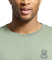Psycho Bunny New Castle Short Sleeve Mini Embroidered Logo T-Shirt